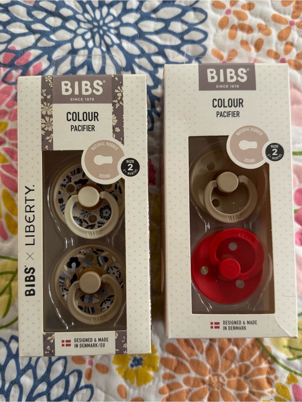 NWT bibs pacifiers size 2 6+ months
